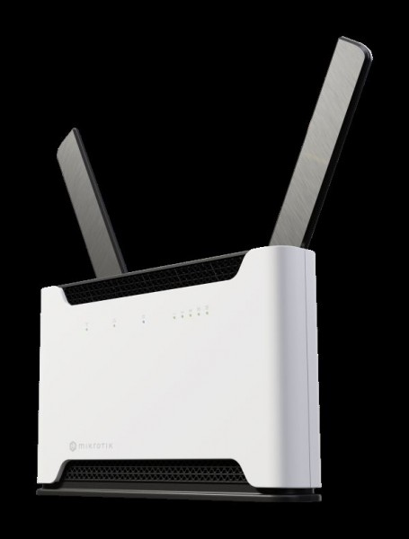 MikroTik Chateau 5G ax R17 kit with two wireless interfaces (2.4 and 5 Ghz), 4x Gigabit, 1x 2.5G, 5G Modem, S53UG+5HaxD2HaxD-TC&amp;RG650E-EU