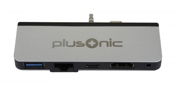 Plusonic Docking Adapter/Hub pour Microsoft Surface Go, 5in1