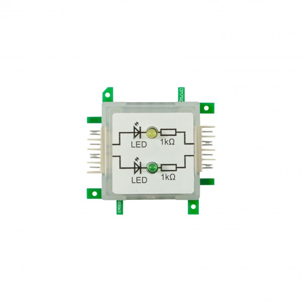 ALLNET Brick?R?knowledge LED dual gelb & grün Signal durchverbunden