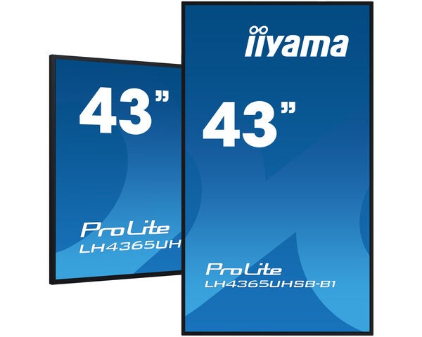 TFT 42,5"/108cm iiyama ProLite LH4365UHSB - 24/7 *schwarz*