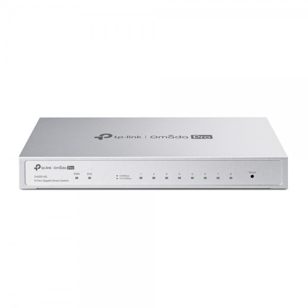 Omada PRO smart managed Layer 2+ Switch Â• 8 Port Â• 8x 1GbE Â• Omada PRO Â• S4500-8G