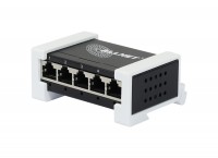 ALLNET Switch unmanaged Layer2 5 port - 5x 1GbE - fanless - incl. DIN bracket ALLNET Switch unmanaged Layer2 5 port - 5x 1GbE - fanless - incl. DIN bracket