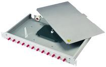 Telegärtner LWL, Patchpanel Rangierverteiler, 19&quot;,12xSC-Duplex