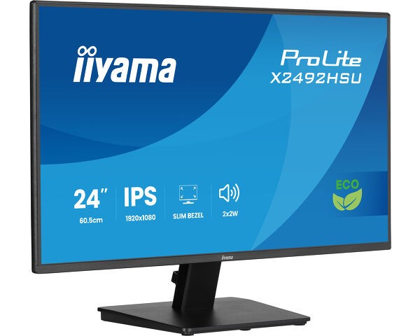 TFT 24,0&quot;/60,5cm iiyama ProLite X2492HSU *schwarz* 16:9