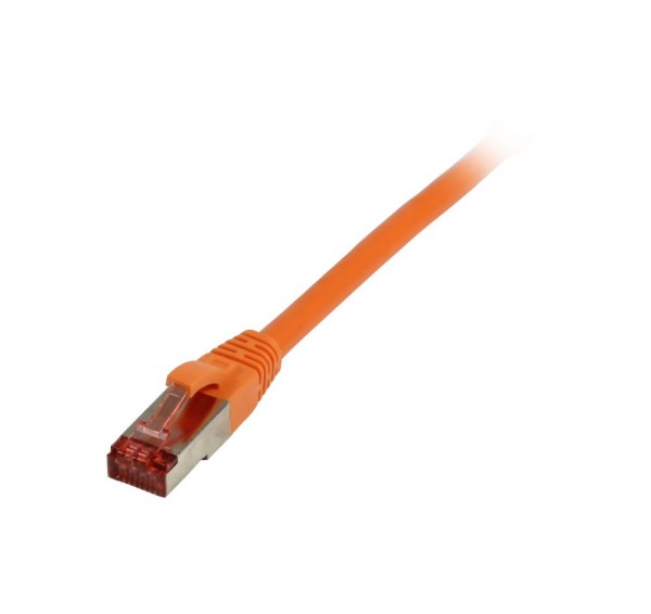 Patchkabel RJ45,CAT6 250Mhz, 3m orange,PIMF(SS-FTP), LSOH, S