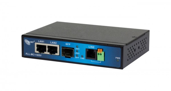 ALLNET ISP Bridge Modem VDSL2 with Vectoring/Point-to-Point Slave Modem &quot;unmanaged &quot;ALL-MC116SV-VDSL2