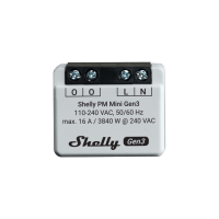Shelly · Unterputz · "PM Mini Gen. 3" · WLAN · BT Shelly · Unterputz · "PM Mini Gen. 3" · WLAN · BT