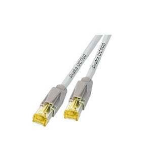 Patchkabel RJ45, CAT6A 500Mhz, 1.5m, grau; S-STP(S/FTP); ND-UC900+TM31,