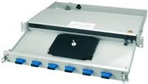 Telegärtner LWL, Patchpanel Rangierverteiler, 19&quot;,12xSC-Duple