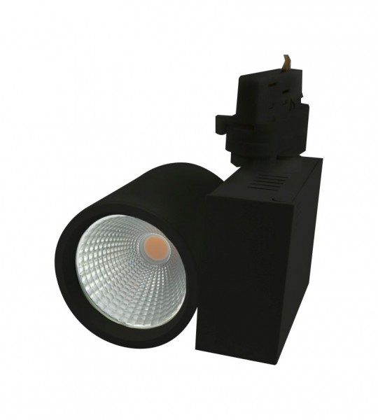 Synergy 21 LED track series for track VLA series 30W, 45°, ww, CRI>97 black