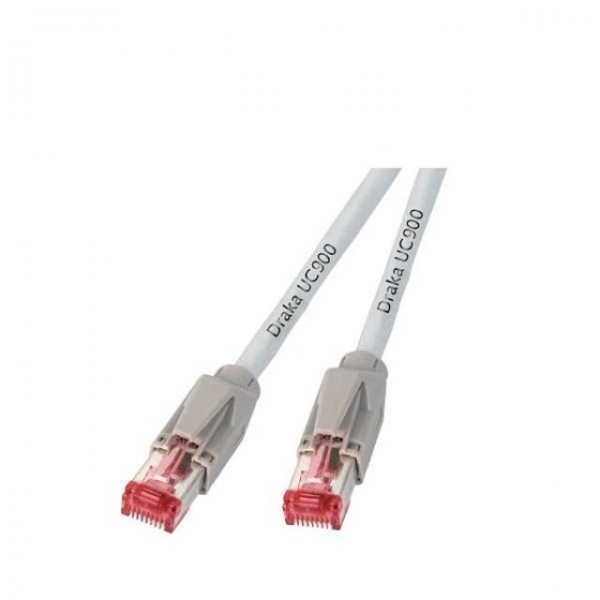 Patchkabel RJ45, CAT6A 500Mhz, 5m, weiss; S-STP(S/FTP); ND-UC900+TM21,