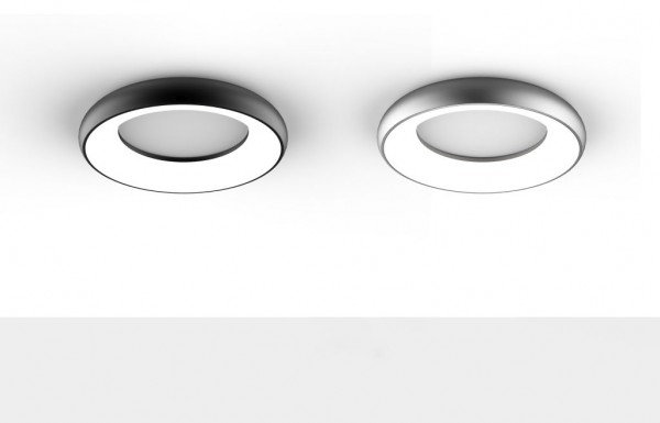 Synergy 21 LED round light Donut nw black 25w