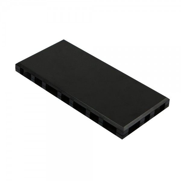 ALLNET Brick?R?knowledge Kunststoffschale 4x2 schwarz oben und unten 10er Pack
