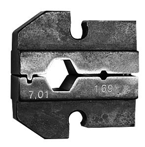 Telegärtner Koax, Crimpzange, zbh. Einsatz G37 (9913), XM Typ(3.25x3.5/10.9x10)