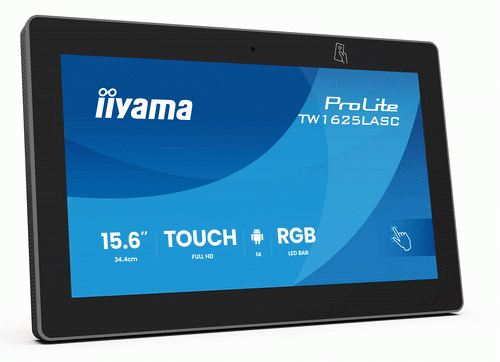 Iiyama Touchpanel-PC 15,6&quot;/34,4cm ProLite TW1625LASC *schwarz* 16:9 24/7