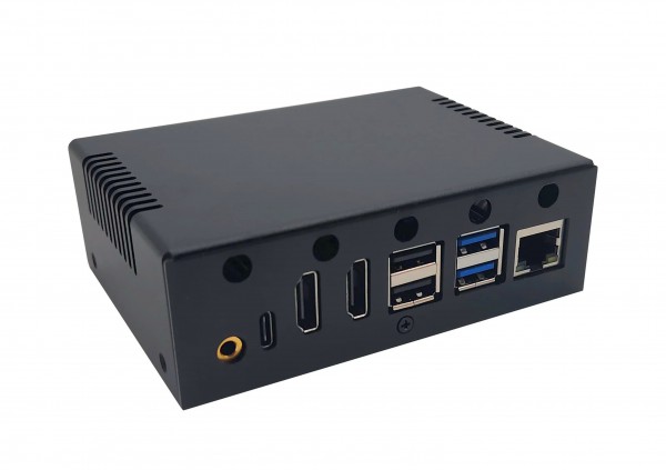 Radxa ROCK 5B+ zbh. EcoPi Gehäuse schwarz