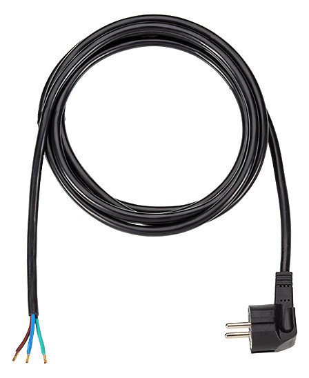 Bachmann Geräte Zuleitung Schutzkontaktstecker CEE7/7 -&gt; open End(Aderendhülsen), H05VV-F 3G1,5