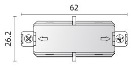 Powergear Mini 1PH VERBINDER , Weiß
