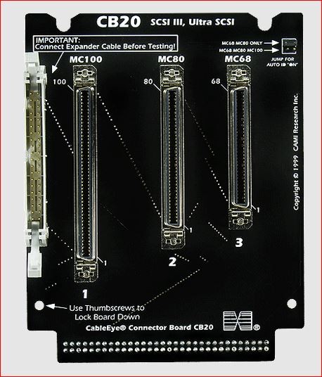 CableEye 750 / CB20 interface board