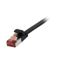 Patchkabel RJ45, CAT6 250Mhz,  1.0m schwarz, FTP(U/FTP), TPE(Superflex), Flach, Synergy 21, Patchkabel RJ45, CAT6 250Mhz,  1.0m schwarz, FTP(U/FTP), TPE(Superflex), Flach, Synergy 21,