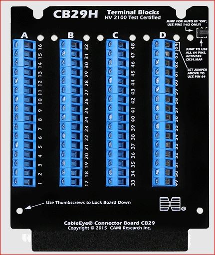 CableEye 759H / CB29H Interface Board (HV Rated)