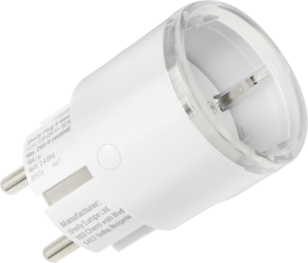 Shelly · Plug &amp; Play &quot;Plug S Gen3 Matter&quot; · weiß
