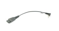 GN Jabra Kabel QD -> 2,5mm Klinke gewinkelt *PANASONIC* GN Jabra Kabel QD -> 2,5mm Klinke gewinkelt *PANASONIC*