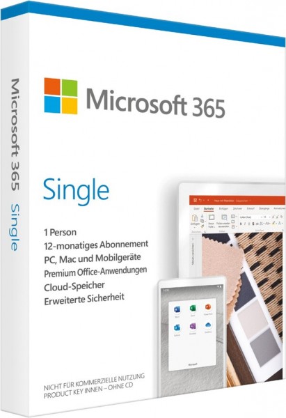 MS-SW Microsoft 365 Single *Box*