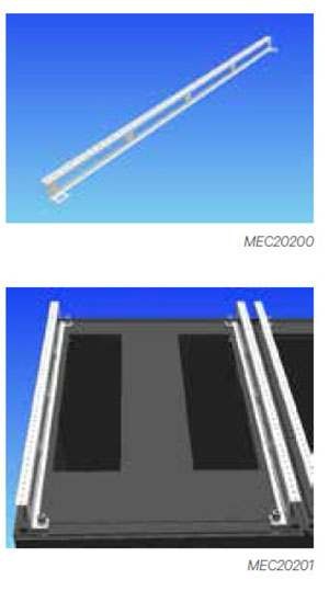 Vertiv(Knürr) zub. Grundträger T1000 h44, Schwarzgrau,