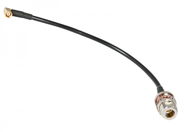 ALLNET Antennen-Pigtail R-SMA Stecker 90° (F) -&gt; N-Type (F)