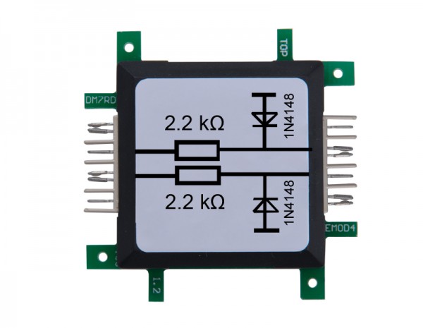 ALLNET Brick?R?knowledge Resistor double 2,2K with protecti