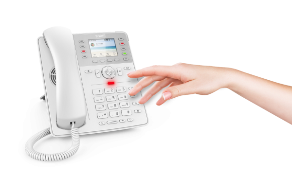 SNOM D735 VOIP - téléphone SIP sans secteur d?alimentation