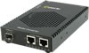 Perle Medien Rate Konverter 10/100/1000 RJ45/SFP PoE+