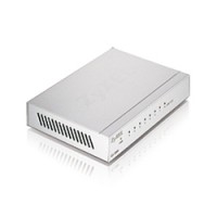 Zyxel Switch unmanaged Layer2 8 Port • 8x 1 GbE • Desktop • Lüfterlos • Metallgehäuse... Zyxel Switch unmanaged Layer2 8 Port • 8x 1 GbE • Desktop • Lüfterlos • Metallgehäuse • GS-108BV5
