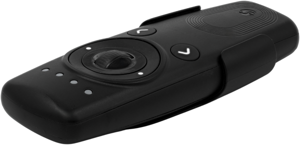 Shelly · Plug &amp; Play · &quot;Blu Remote Control ZB black&quot; · Fernbedienung inkl. Halterung · BT · Zigbee · 4 Kanäle · Gestensteuerung · Scrollrad · 2x AAA