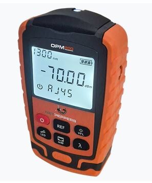 NetPeppers LWL Glasfaser, Optischer Pegelmesser für Glasfasermessungen, OPM200, *Promo bis 31.8.2025*,