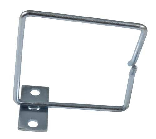 Allnet 19"zbh.Kabelbügel einzeln, B80xT80mm, außen, seitlich
